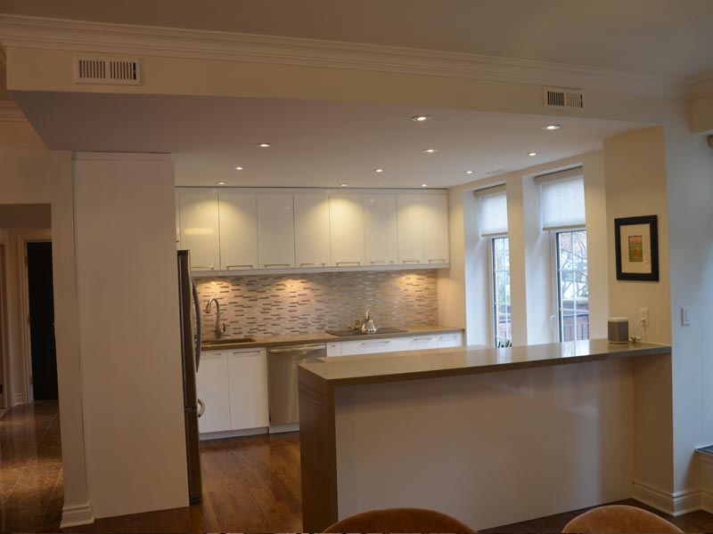 After update - Open Concept Kitchen