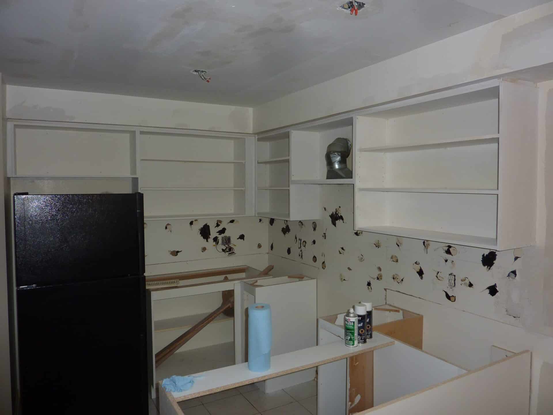 Before update - Kitchen Cabinets