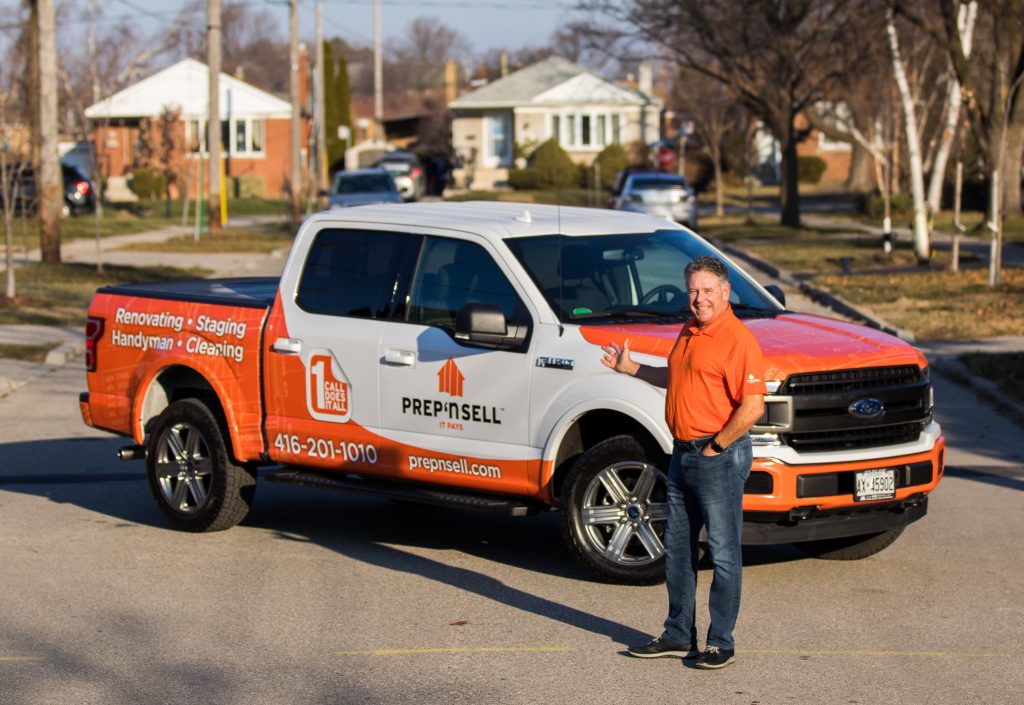 Prep'n Sell Etobicoke truck geared up for home improvements