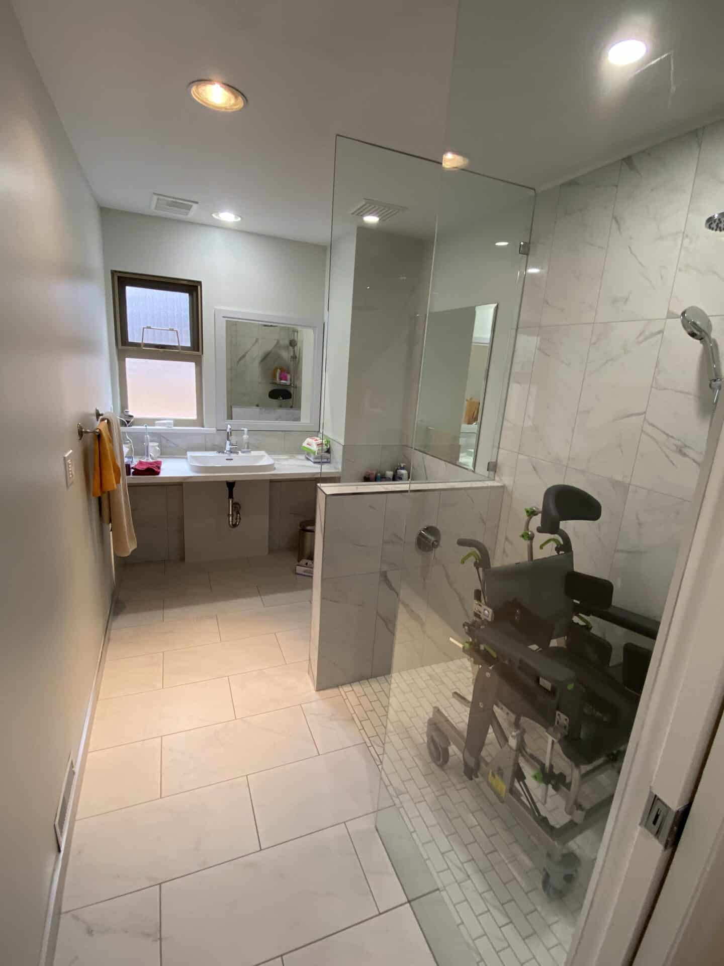 Bathroom After Accessibility Upgrade