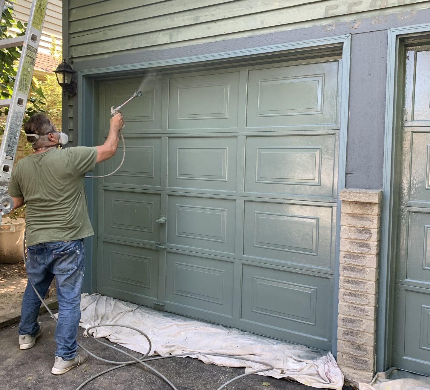 Interior repaint with crisp cut lines — Tri Cities