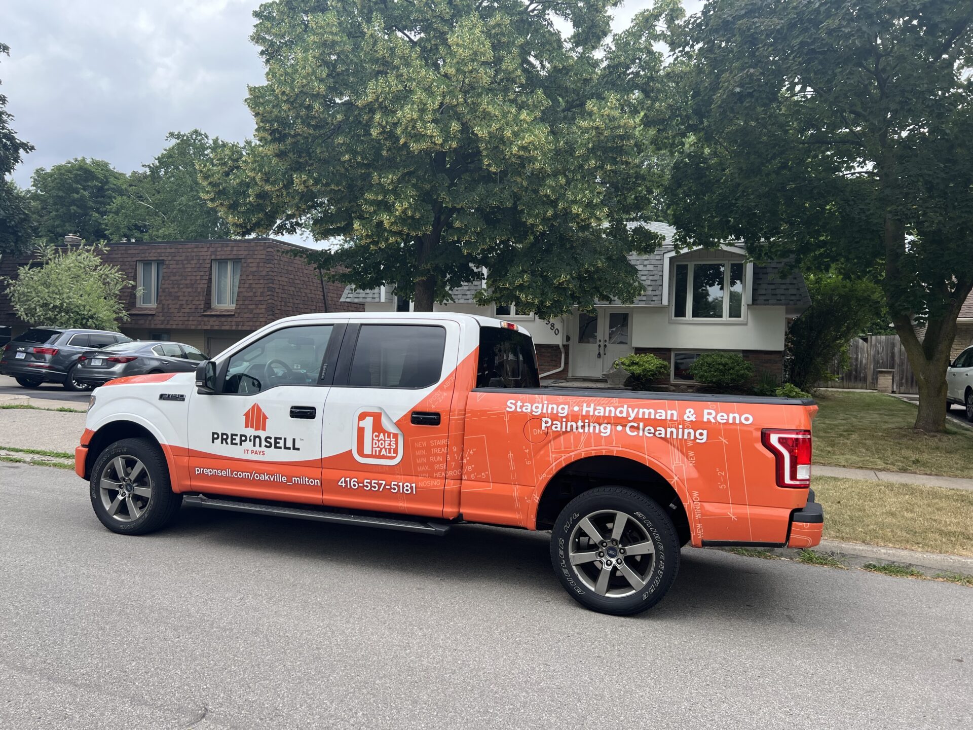 Prep’n Sell crew onsite