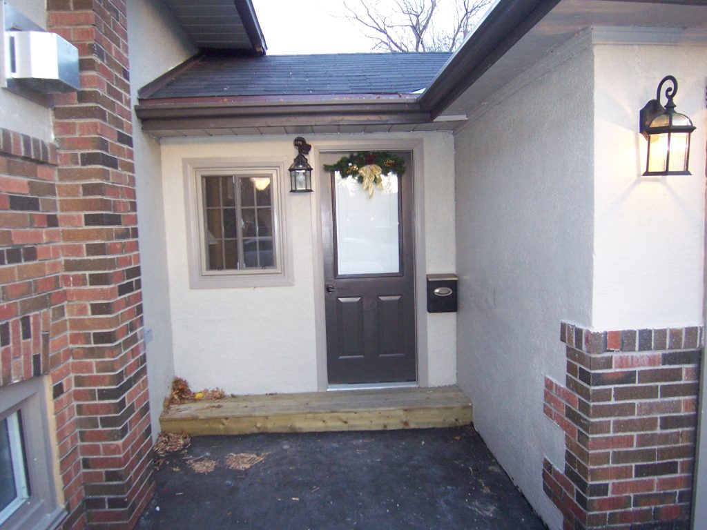 Mudroom after