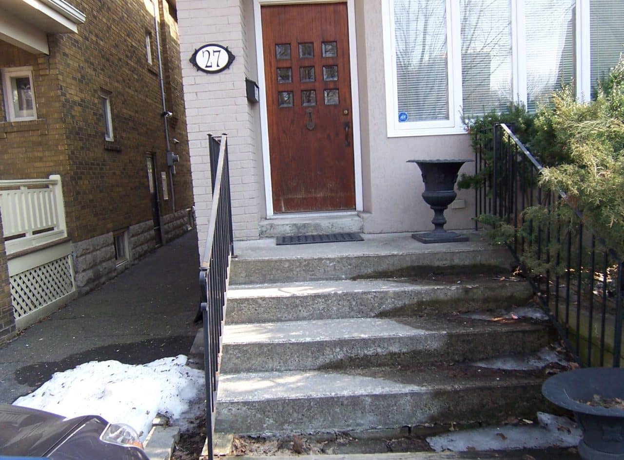 St. Clair Steps before